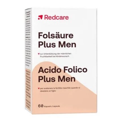 Supporting men's health — Redcare Folsäure Plus Men,