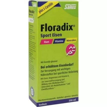 Восстановление уровня железа после физических нагрузок — SALUS FLORADIX Sport Iron Tonic,