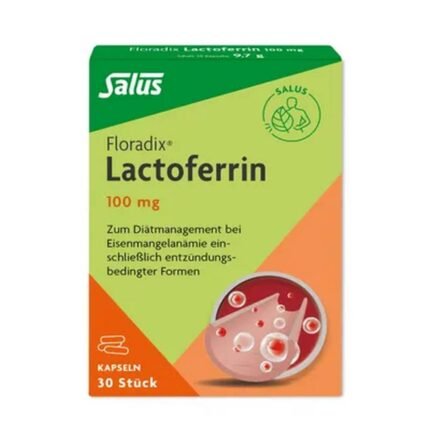 Трудности с усвоением железа – Salus® Floradix® Lactoferrin 100 mg,