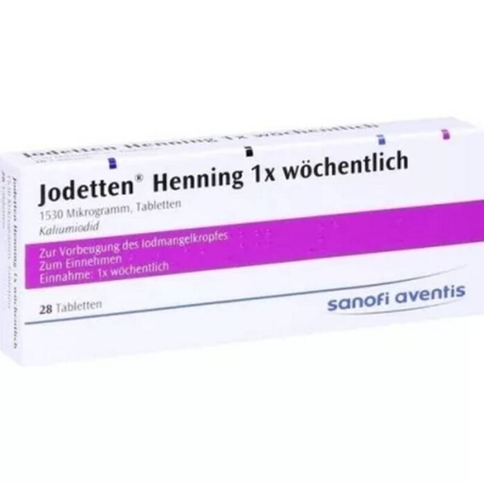 Apoyo a la función tiroidea — Sanofi-Aventis JODETTEN Henning 1x weekly,