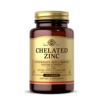 Weakened immune system-Solgar Chelated Zinc,