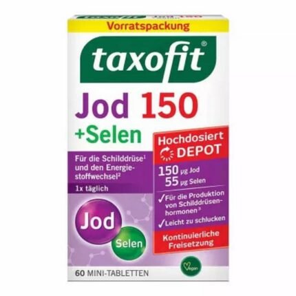 Iodine deficiency in the body — TAXOFIT Iodine 150 + Selenium,