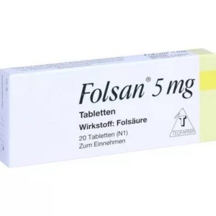 Folic acid deficiency — Teofarma FOLSAN 5 mg,