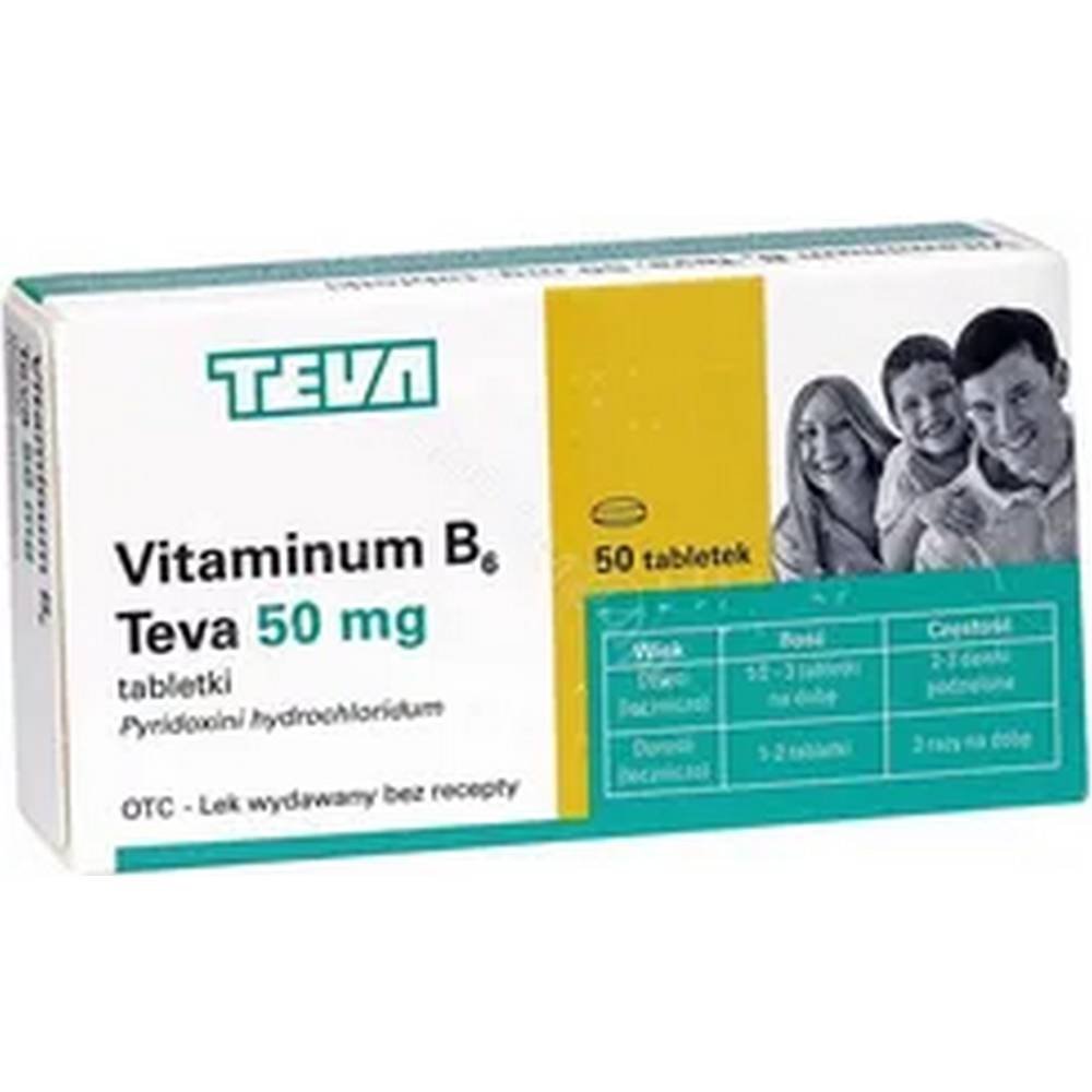 teva vitamin b6 50mg50 Chronic fatigue and low energy – Teva Vitamin B6 50 mg,