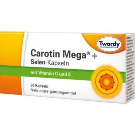 Antioxidant cell protection — CAROTIN MEGA + Selenium capsules, 30,