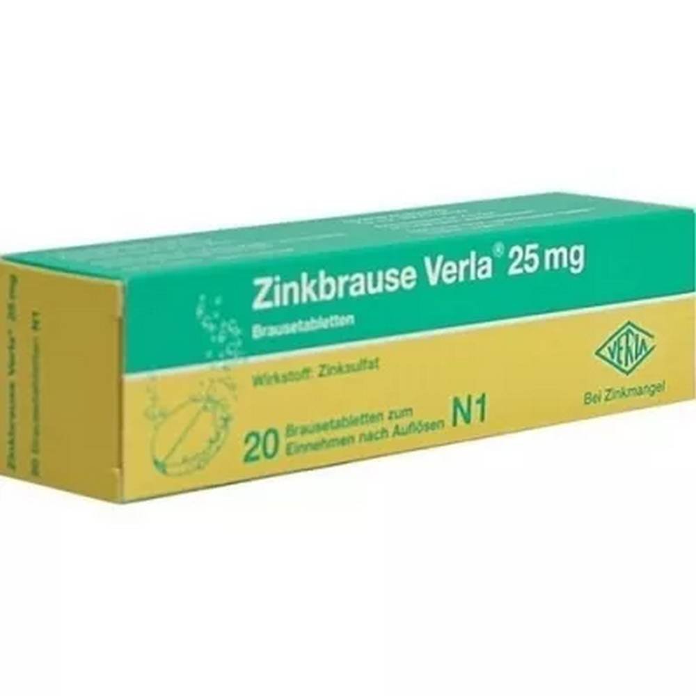 verla zinkbrause 25 mg20 Immune system support — VERLA ZINKBRAUSE 25 mg,