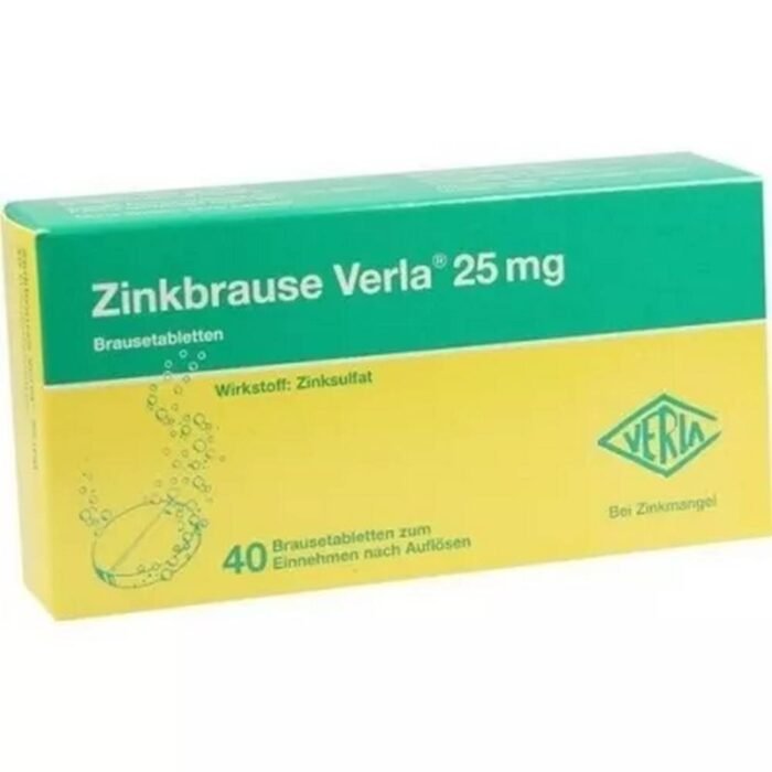 Укрепление иммунной системы — VERLA ZINKBRAUSE 25 mg,