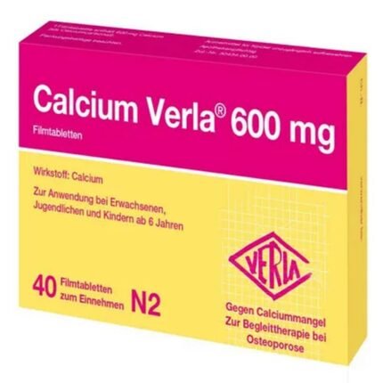 Déficit en calcium affectant la solidité des os – Verla® Calcium Verla® 600 mg,