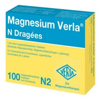 Muscle cramps and spasms — Verla® Magnesium N,