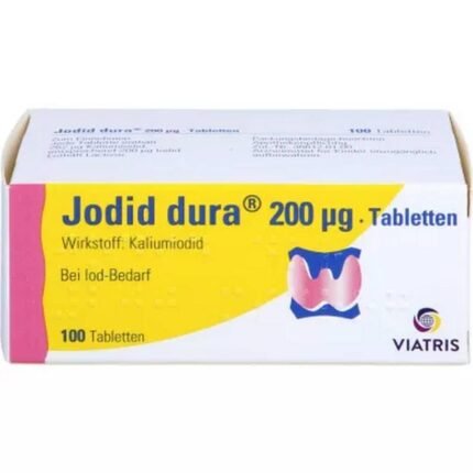 Support for thyroid function — Viatris JODID dura 100 μg,