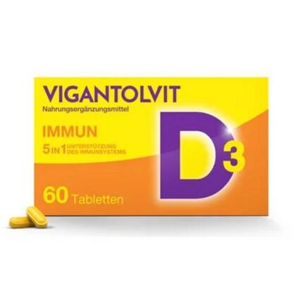 Carence en vitamine D3 affectant la fonction immunitaire – VIGANTOLVIT Vitamin D3 2000 IU Immune*,