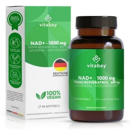 Low cellular energy – Vitabay NAD+ & Resveratrol,
