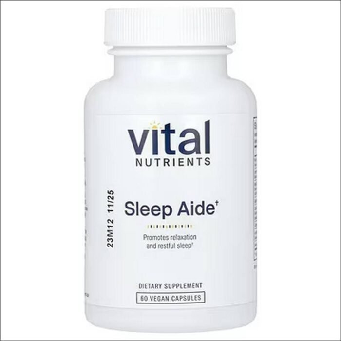 Noches de descanso, mañanas renovadas – VITAL NUTRIENTS SLEEP AID