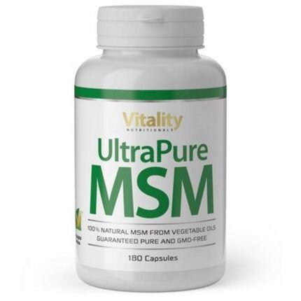 Relief of joint inflammation and pain — Vitality Nutritionals Ultra Pure MSM,