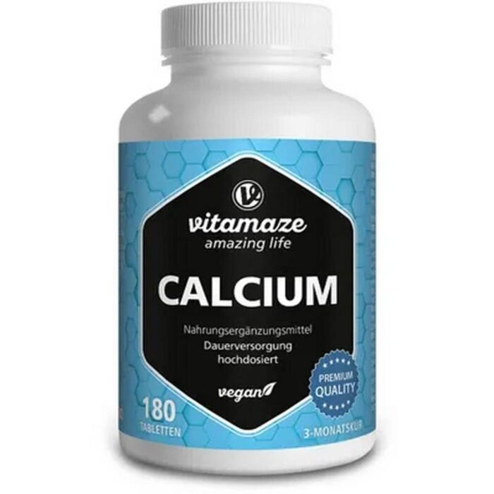 Дефицит кальция, влияющий на прочность костей – Vitamaze CALCIUM 400 mg vegan,