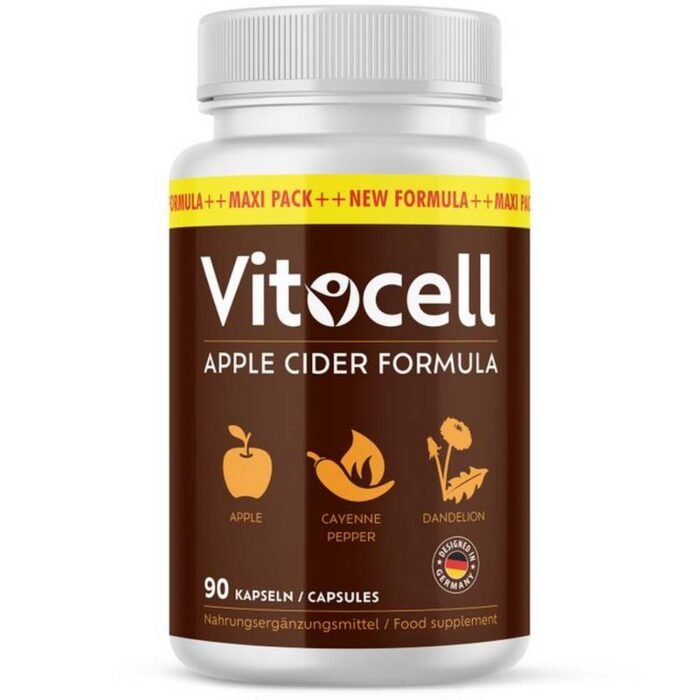 Gestion du poids-Formule de cidre de Pomme Vitocell,