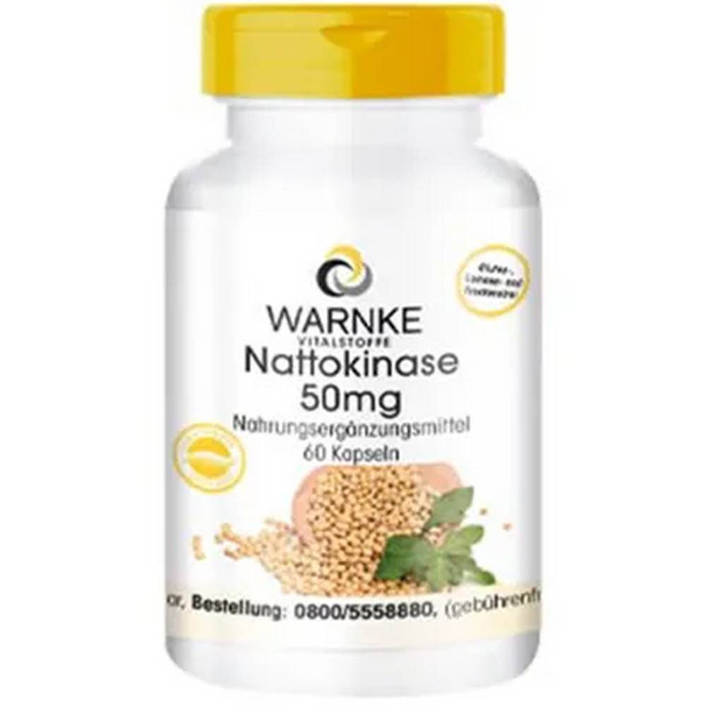 warnke nattokinase 50 mg60 Poor blood circulation – WARNKE Nattokinase 50 mg,