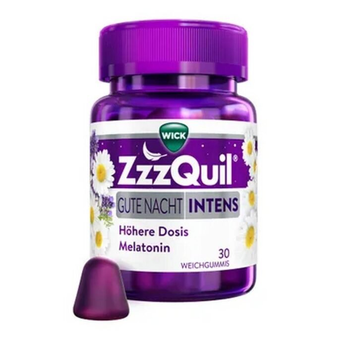Трудности с засыпанием — WICK ZzzQuil Good Night INTENS,