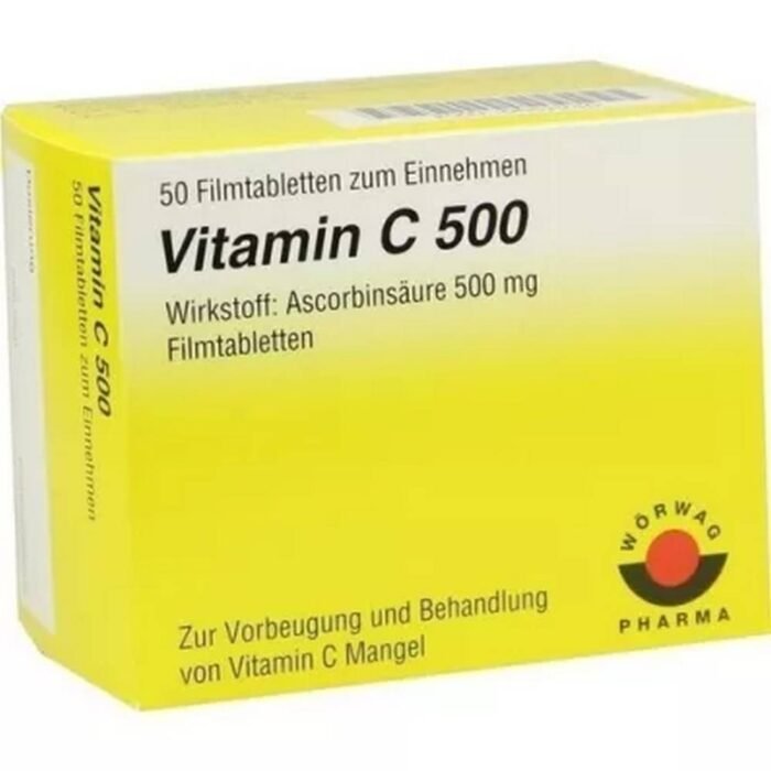 Поддержка иммунной системы — Wörwag VITAMIN C 500,