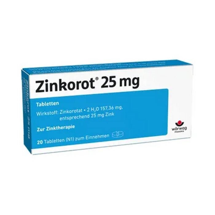 Zinc deficiency – Zinkorot® 25mg,
