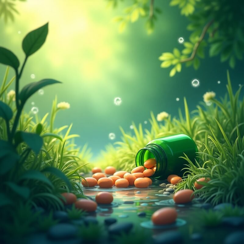 How to choose vitamins — supplement bottles and healthy lifestyle