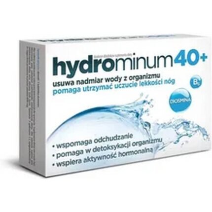 Rétention de liquide chez les femmes – Aflofarm Hydrominum 40+,