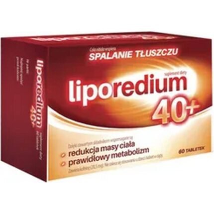 Age-related metabolism slowdown – Aflofarm Liporedium 40+,