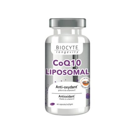 Oxidative Stress Damage-Biocyte Coenzyme Q10 Liposomal Antioxidant Vitamin E 40, Low Energy Levels-Biocyte Coenzyme Q10 Liposomal Antioxidant Vitamin E 40, Poor Nutrient Absorption-Biocyte Coenzyme Q10 Liposomal Antioxidant Vitamin E 40, Weakened Immune Defense-Biocyte Coenzyme Q10 Liposomal Antioxidant Vitamin E 40