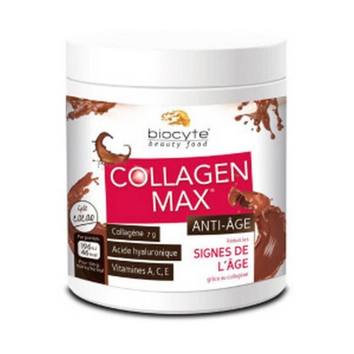 Reduce las líneas finas y arrugas – Biocyte Collagen Max Cacao 260g,