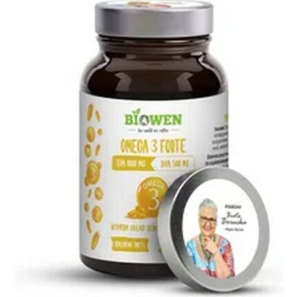 Soutient la santé cardiovasculaire - Biowen Omega 3 Forte,