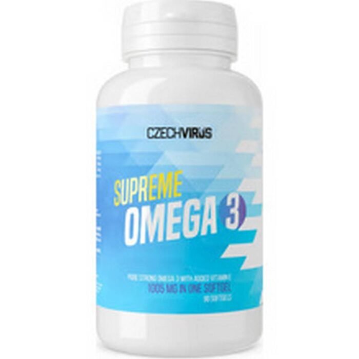 Поддерживает здоровье сердечно-сосудистой системы – Czech Virus Supreme Omega 3,