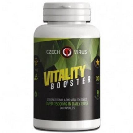 Усиливает энергию и снижает усталость – Czech Virus Vitality Booster,