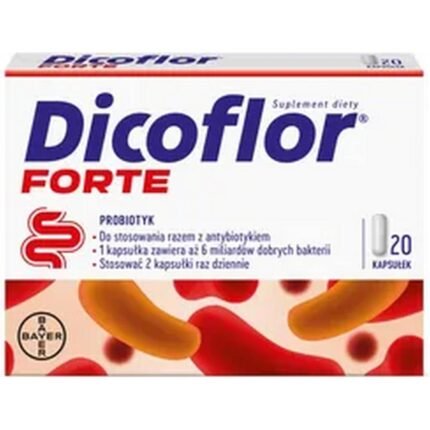 Flora intestinal desequilibrada - Dicoflor Forte,