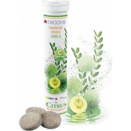 Fonction immunitaire affaiblie et rhumes fréquents – Diochi Citrus Amla Effervescent Tablets with Vitamin C,
