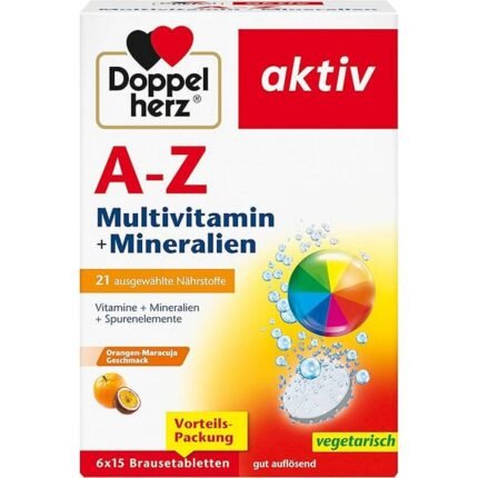 Fournit les nutriments essentiels quotidiens – Doppelherz A-Z Multivitamin + Minerals,