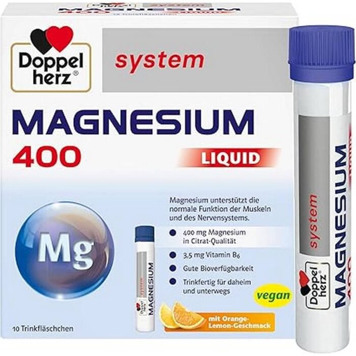 Поддерживает функцию мышц – Doppelherz System Magnesium 400,