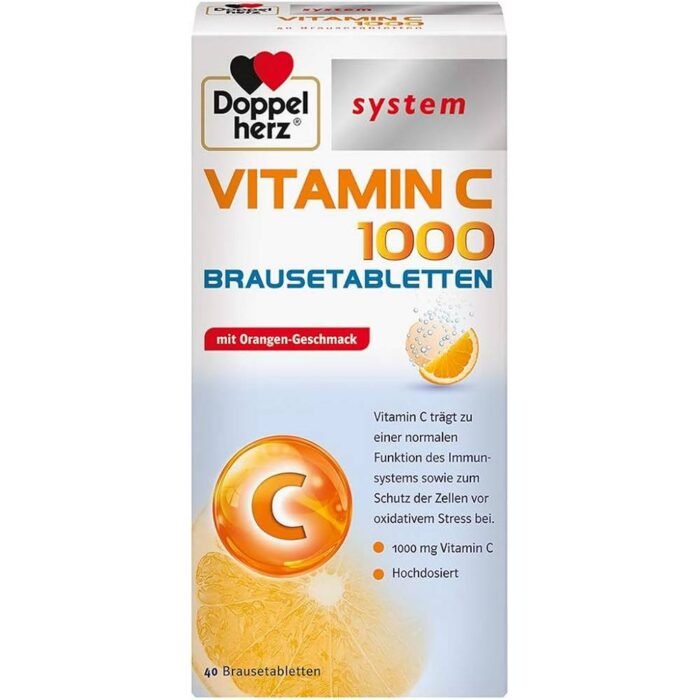 Boosts immune defense – Doppelherz System Vitamin C 1000,