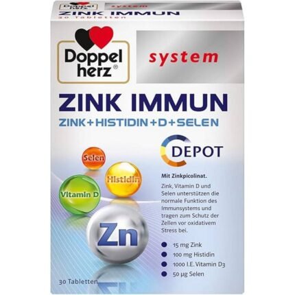 Supports immune function – Doppelherz System Zinc,