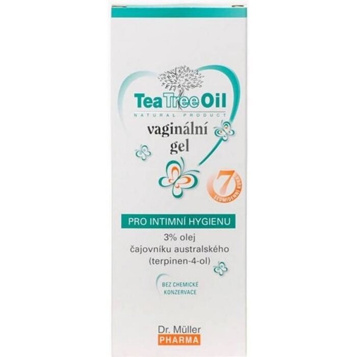 Irritación o molestias vaginales – Dr. Müller Tea Tree Oil Vaginal Gel 7.5 g,