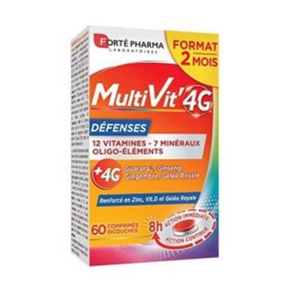 Seasonal fatigue and low vitality –Forté Pharma MultiVit 4G Defenses,