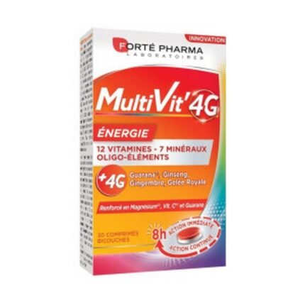 Fatigue mentale et manque de concentration – Forté Pharma MultiVit’ 4G Energy,