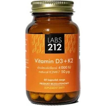 Weak immune system – Labs212 Vitamin D3+K2,