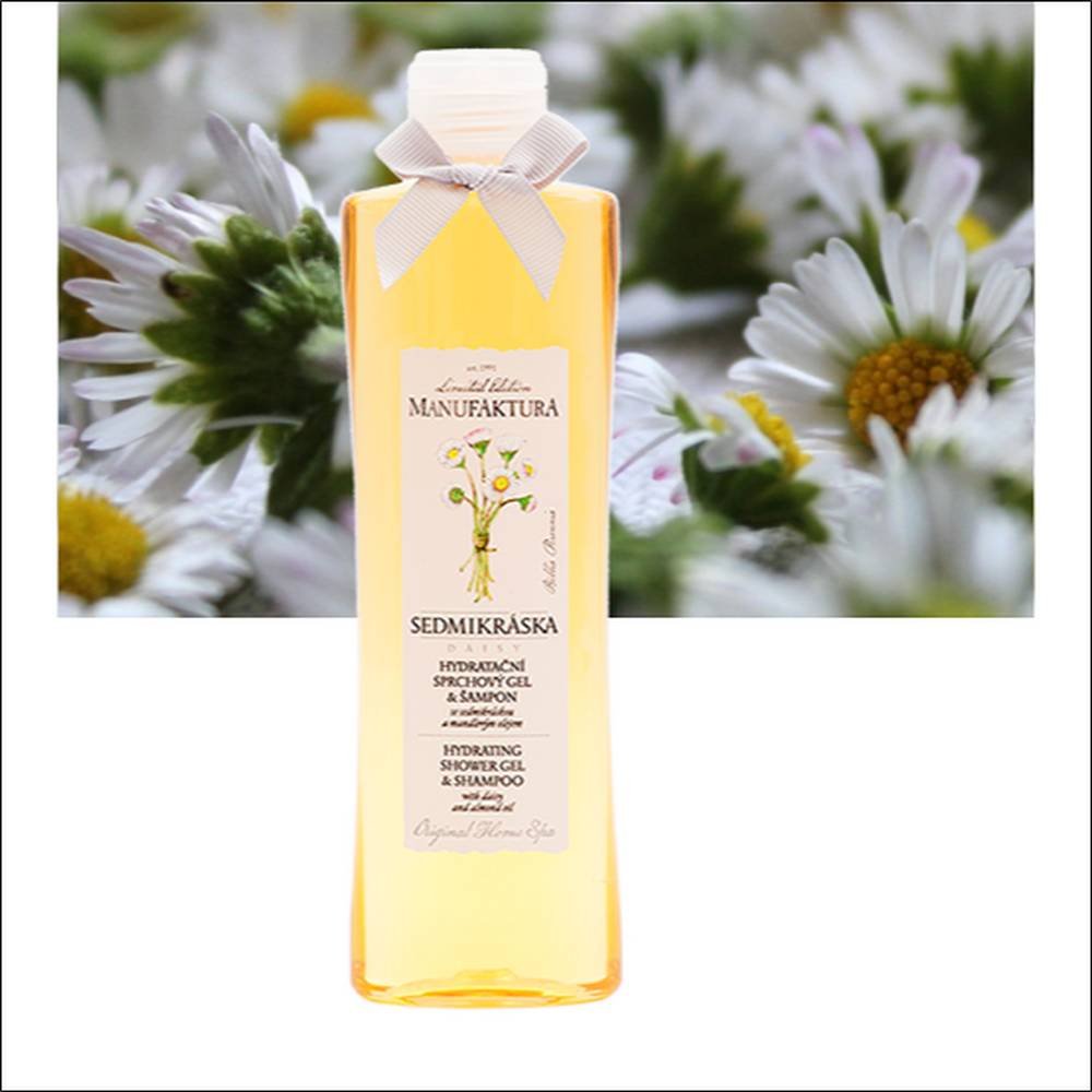 moisturizing shower gel and shampoo 2 in 1 with chamomile and almond oil Piel seca e irritada – Moisturizing shower gel and shampoo 2 in 1 with chamomile and almond oil