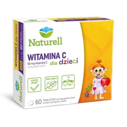 Immunité faible chez les enfants – Naturell Vitamin C for Children,