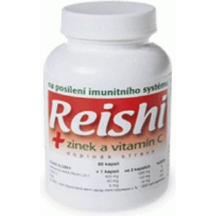 Réponse immunitaire faible – Naturvita Reishi + Zinc and Vitamin C,