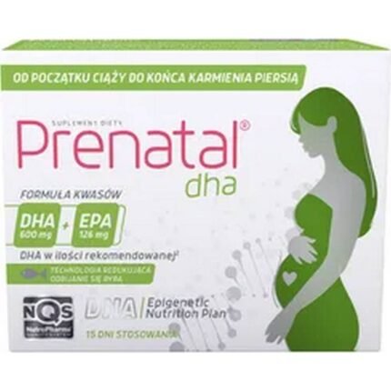 Supports fetal brain development – Nutropharma Prenatal DHA,