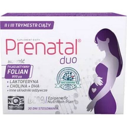 Supports fetal brain development – Nutropharma Prenatal DUO,
