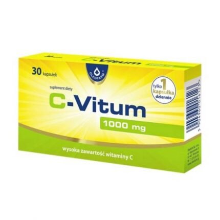 Carence en vitamine C et immunité faible – OLEOFARM C-VITUM 1000mg,
