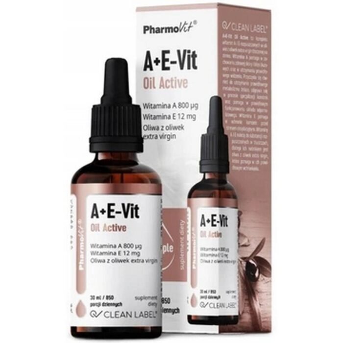 Dry skin and vision issues – PharmoVit A+E‑vit,