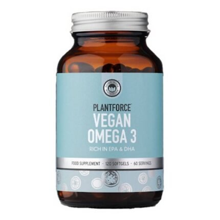 Supports cardiovascular health - Plantforce OMEGA-3 DHA/EPA,